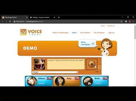 com extension. . Voiceforge demo